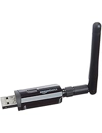 Basics Adaptador USB Wi Fi 11N 300 Mbps, color negro