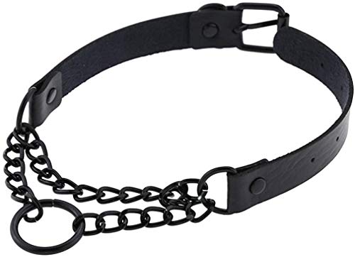 Baisihua-Beautylife-Donne-Collare-di-Cuoio-Girocollo-PU-Sexy-Punk-del-Choker-Gotica-Harness-Caged-Corpo