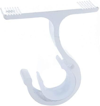 HYHY Soporte para barra de cortina de techo, soporte de pared para