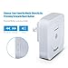 Homasy Wireless Doorbell Operating at 1000-feet, 52 Chimes, 4-Level Volume, No Batteries Required for Receiver (1 Remote Receiver, 1 Waterproof Transmitter)