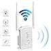 WiFi Extender Mini N300 Wireless WiFi Router Support Repeater/AP/Router Mode 2.4GHz WiFi Signal Amplifier with External Antennas and 2 Ethernet Port for High Wi-Fi Coverage