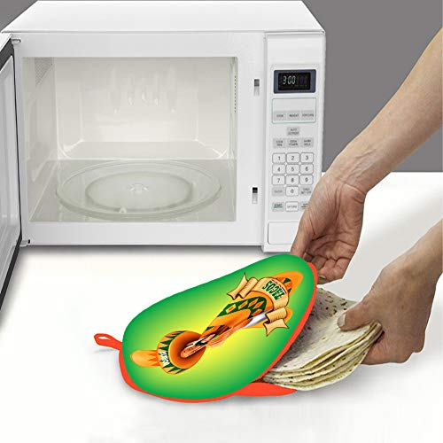 thumbnail image 2 of Tortilla Warmer Taco 12" Insulated Pouch Cloth Microwave 2 of 9