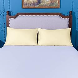 NTBAY 100% Brushed Microfiber Queen Pillowcases Set