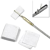 MaximalPower 500 Cotton Cleaning Patches .22 LR .223 to .270 Calibers Pistol Rifle, 1-1/8