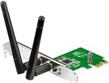 ASUS PCE-N15 Wireless N PCI-E Adapter 300 Mbps 2.4 GHz Wi-Fi Card Windows view 2