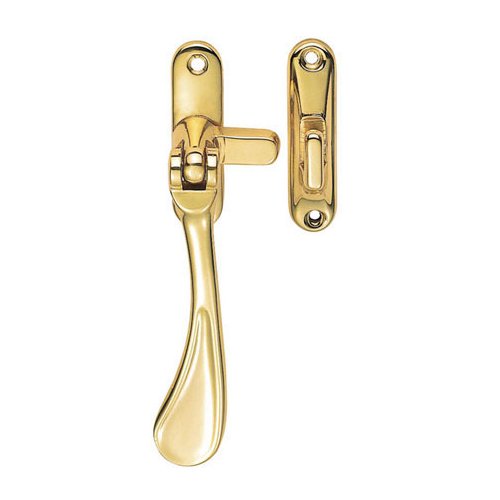 Carlisle Brass Carlisle M73CP Victorian Réversible fenêtre à battant avec c, Silver