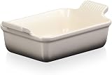 Le Creuset Heritage Rectangular Dish Stoneware 19 cm Flint 1.1L 71102194440001