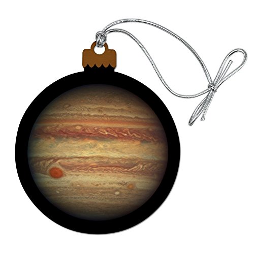 Planet Jupiter Solar System Wood Christmas Tree Holiday Ornament