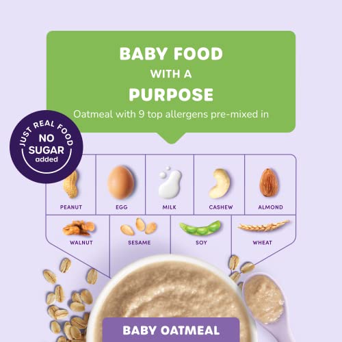 Ready, Set, Food! Organic Baby Oatmeal Cereal 2 Pack Original Flavor Organic Baby Food