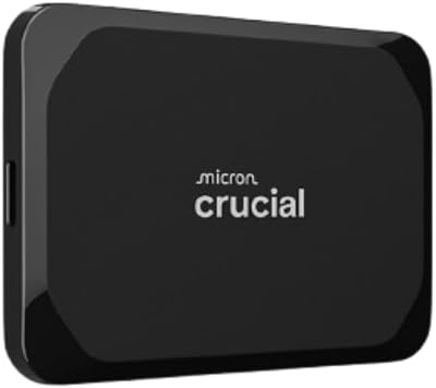 Crucial X9 4TB Portable External SSD USB-C 3.2 Gen2 1050MB/s CT4000X9SSD902