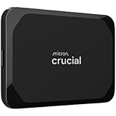 Crucial X9 4TB Portable SSD, Up to 1050MB/s, USB 3.2 USB-C, External Solid State Drive, Compatible with Windows, Mac, & Android, Reliable Storage for Games, Files, & Backups, Black - CT4000X9SSD902