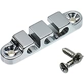 Hipshot 405200C 3-String Retainer/String Guide for Bass - CHROME with Screws