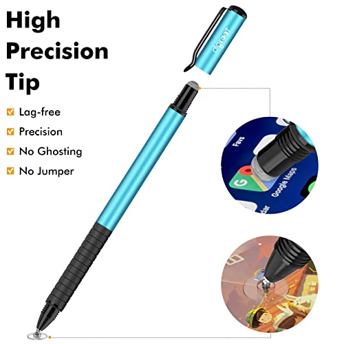 Digiroot Universal Stylus, [2in1] Disc Stylus Pen Touch Screen Pens