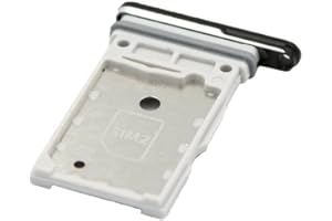 2X Dual Sim Card Holder Slot SimCard Tray Replacement for Samsung Galaxy S22 5G / S22+ Plus 5G 6.1 inch (Black)