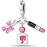 LIGHTDOG 925 Sterling Silver Charms for Bracelets Necklaces Dangle Pendants Beads Charms Fits Pandora Charms Bracelets Jewelry Holidays Gift for Women