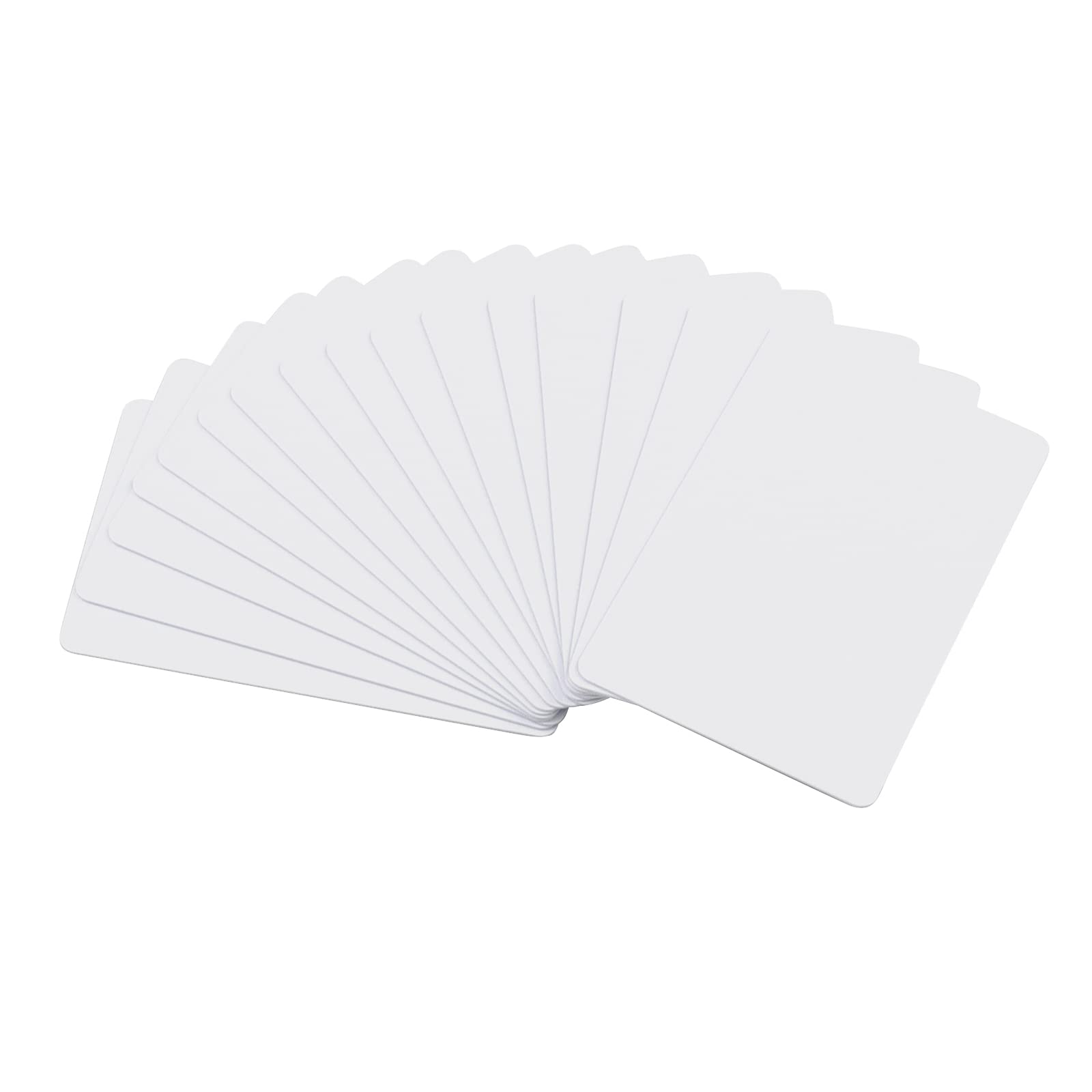 Photo 1 of 250 Pack Premium Blank PVC Cards, Graphic Blank ID Card, CR80 30 Mil White Plastic Cards for Photo ID Badge Printers