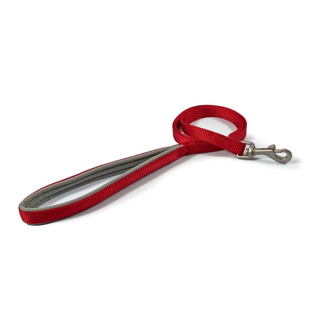 Ancol Padded Nylon Lead Red 1m x 12mm โ image 1