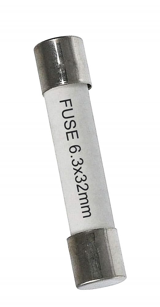 PeakTech Fine Fuse 0.5 A / 600 V 6.3 x 32 mm Ceramic Super Fast (FF) 10 Pack