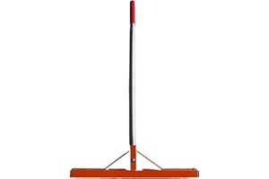 Zeluga 10-237 24in. T-Bar Handheld Magnet Sweeper, Orange