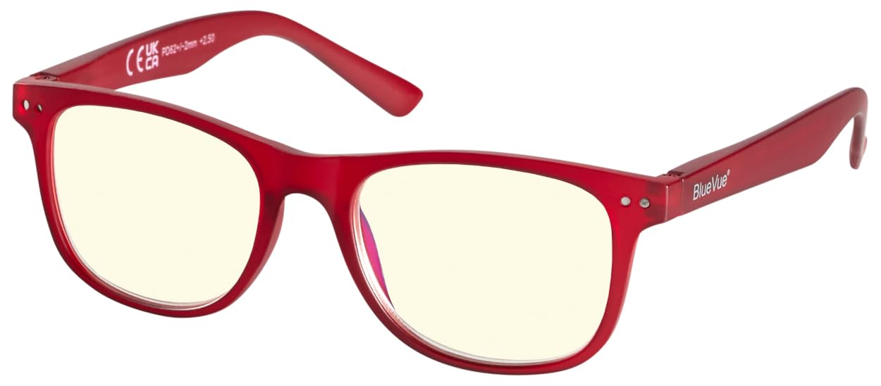 Remaldi Highbury Blue Vue Screen Reading Glasses, Red 2.50