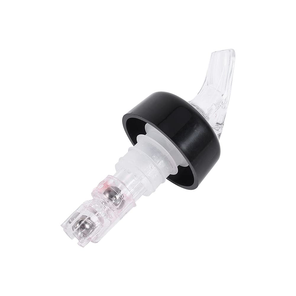 Ticfox Bottle Pourer Grappa Dispenser Bar Shot Scoop 1 Piece (Colour: White, Size: 2cl)