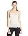Terramar Women's Thermasilk Pointelle Camisole, Natural, Medium