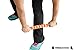 Elite Rubber Exercise Roller - Massage Stick for Legs, Shin Splints, Sore Muscles & Calves - Orange