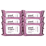 Goodwipes Flushable Aloe Butt Wipes, Septic Safe