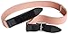 Sportoli Kids Elastic Adjustable Leather Front Stretch Belt with Easy Closure