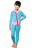 Neoprene Wetsuit for Kids Boys Girls One Piece Swimsuit
