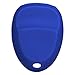 Keyless2Go New Silicone Cover Protective Case for Remote Key Fobs with FCC KOBGT04A OUC60270 OUC60221 - Blue