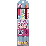 Tombow ippo! Writing pencil 2B MP-SKRW03-2B print W03 12 pieces for lower grades