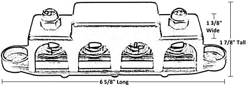 4 Black+Power+Distribution+Block+BUSBAR