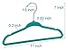 ESYLIFE Baby Velvet Hangers Non Slip Toddlers Clothes Hanger - 30 Pack Teal Color