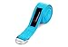 ProsourceFit Metal D-Ring Yoga Strap 8’ Durable Cotton for Stretching and Flexibility