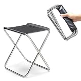 Camping Stool Folding Slacker Chair Portable Ultralight Small Storage Seat Stools Chairs for Outdoor Travel Hiking Fishing Gardening Beach