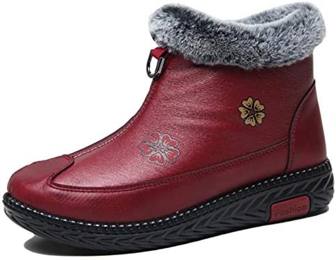 [JINFE] 雪用ブーツ スノーブーツ ショートブーツ 撥水加工 ウインターブーツ 防寒靴 防水 アウトドアシューズ スノーシューズ ムートンブーツ レディース 裏起毛 暖かい 軽い 防滑 軽量 冬用 ブーツ 雪靴 旅行 通勤 ママ 綿靴