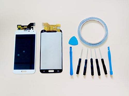 New For Samsung Galaxy S5 i9600 G900 LCD Display &amp; Touch Screen Replacement and Digitizer Assembly + Repair Tool Kit (White)