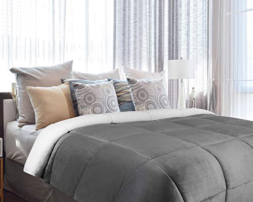 1 Utopia+Bedding+Comforter+Sherpa+Flannel