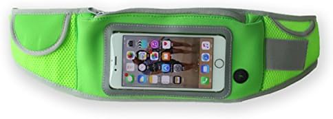 Running Belt Waist Pack Bag with Zipper to Hold Cell Phones up to 5.5 inch,Touch Screen Fanny Pack Sport Waist Belt Holder for iPhone 7,7 Plus,6,6s Plus/Sony z5,z4,z3/Samsung S7 edge,S6 edge Plus,S5,j7,A7,A5 / Nokia Blu ZTE Motorola, Fitness Belt Running Jogging Walking Hiking Race