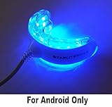 Teeth Whitening Light by Starlite Smile 16 LEDs One Adapter for Android (compatible with 4G or newer). Works w/ any Teeth Whitening Gel or Teeth Whitening Strips for Pro White Teeth.
