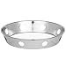 8 1/4-Inch Wok Ring, Plated Steel Construction, Reversible Size, Wok Rack by Tezzorio