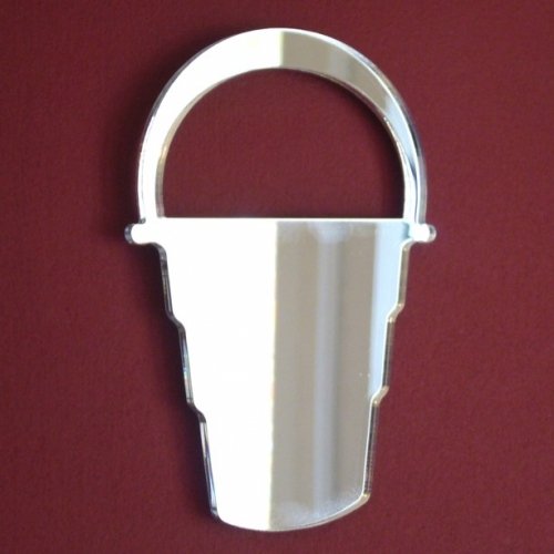 Super Cool Creations Bucket Mirror - 45cm x 38cm