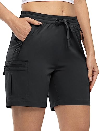 TBMPOY Women's 6" Cargo Shorts