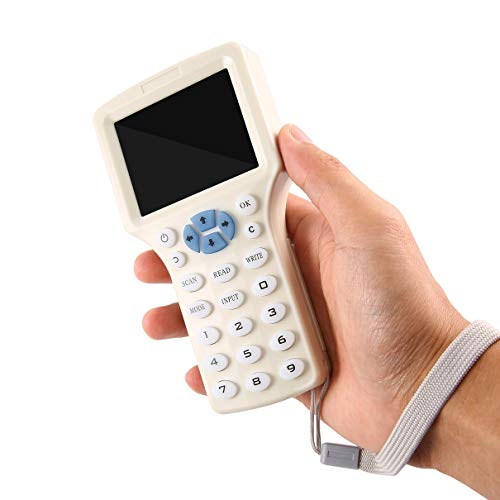 White CTCSS 99 up to 3 km(Open Field) 9 Frequency Copy Encrypted NFC Smart Card RFID Copier ID/IC Reader Writer with USB Cable - Thumbnail 4