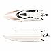 Blexy Remote Control Boat 2.4Ghz 4CH Electric RC Speed Boat with Two Hatches for Lakes