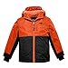 wantdo Boy's Waterproof Snowboarding Jacket Windproof Ski Coat Hooded Winter Coats Outdoor Outwear