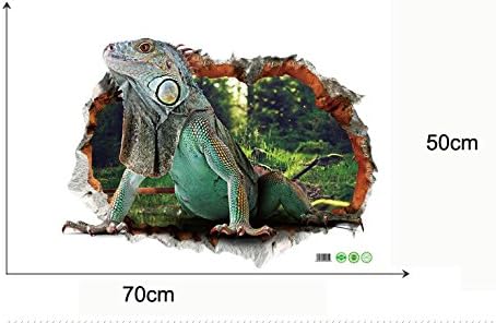 3D Smashed Wall Lizard Creeper Animal Wall Sticker for Home Children Nursery Room Decal - Image 4