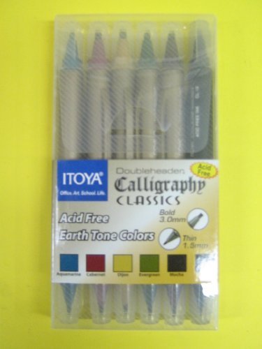 Itoya, doubleheader, calligraphy classics, acid free, earth tone …