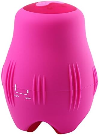 Hand Held Massager with Strong Vibrator for Full Body Massage,Rechargeble, Red Rose